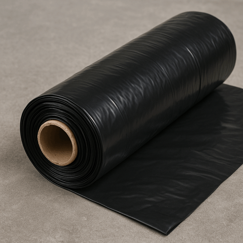 Folia budowlana szerokość 6m x 1mb gr. 0.3 Tolerancja 30